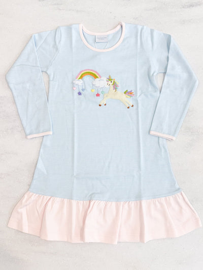 Rainbow Gallops Ruffle Dress