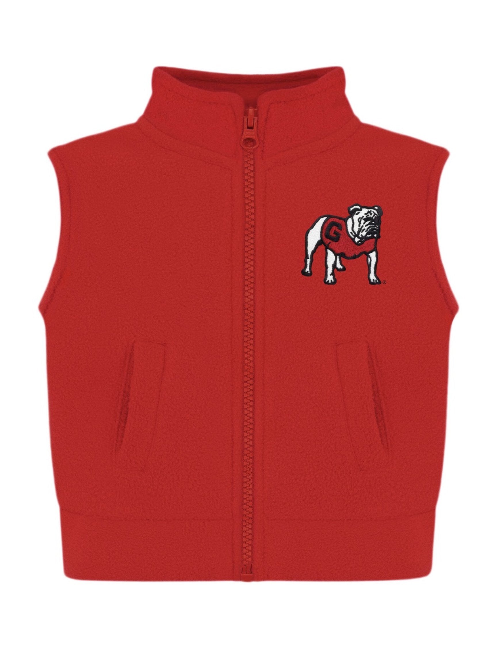 Georgia Fleece Vest – Posh Tots Children's Boutique