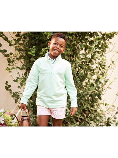 Hayword Half-Zip- Grace Bay Green/Buckhead Blue