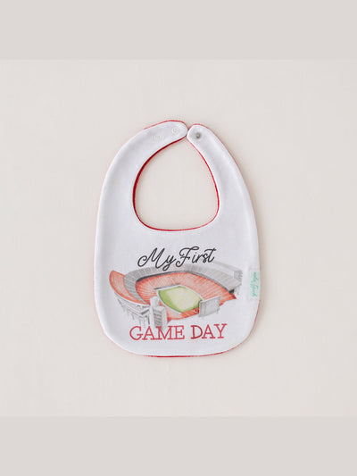 Georgia - My First Game Day Organic Cotton Bib