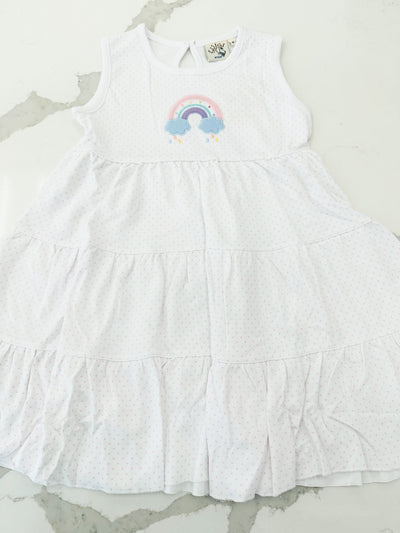 Rainbow Tiered Dress