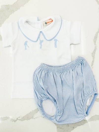 Golf Swing Trio Diaper Set