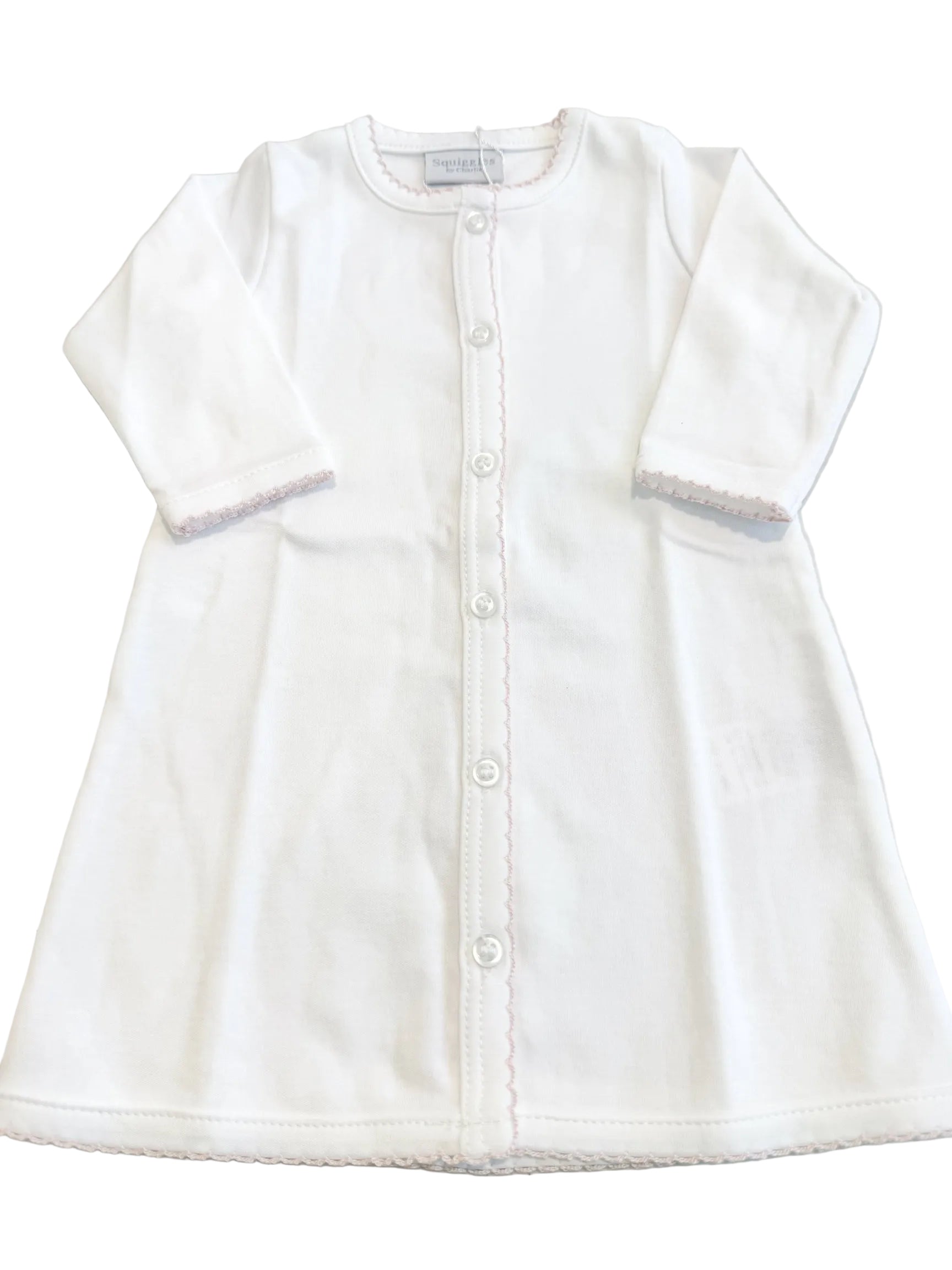 Long Sleeve Daygown w/ Picot