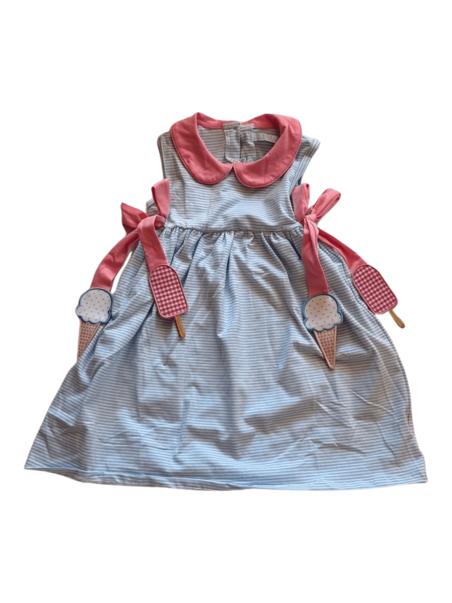 Ice Cream Side Tie Dress