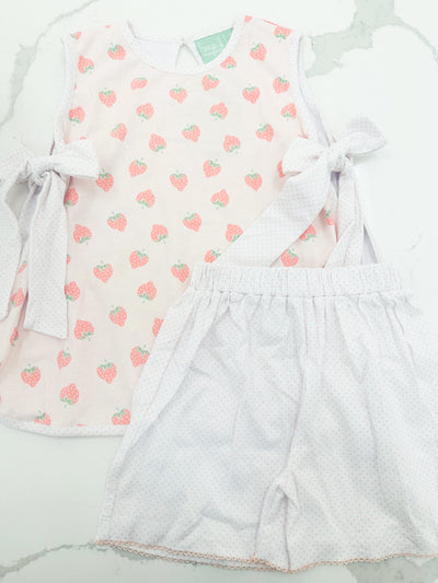 Strawberry Shorts Set