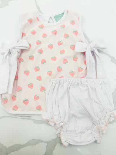 Strawberry Bloomer Set