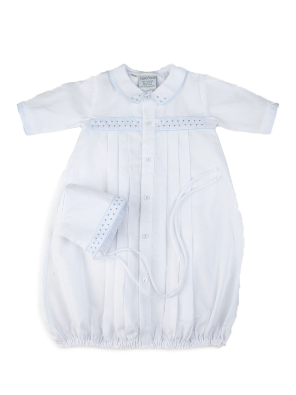 Take Me Home Gown with Hat - Posh Tots Children's Boutique