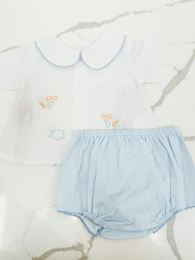 Avery Diaper Set - Airplane