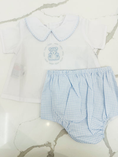 Bailey Diaper Set - Teddy Bear