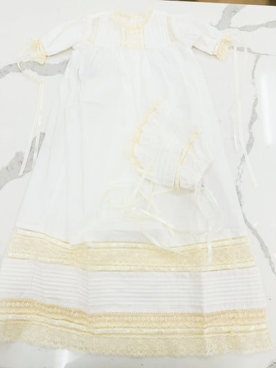 White Jordan Christening Gown