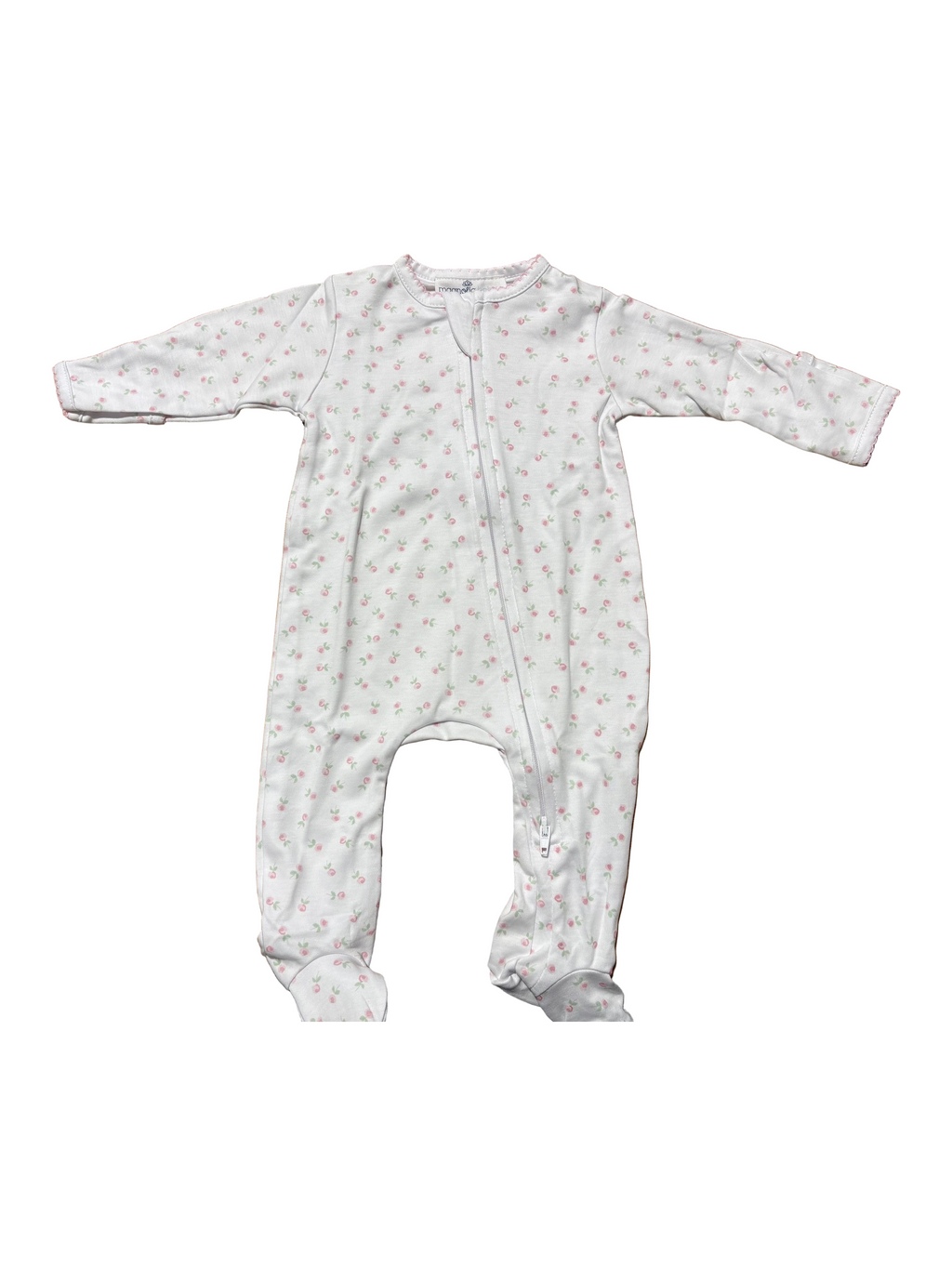Juliette's Classics Print Zip Footie