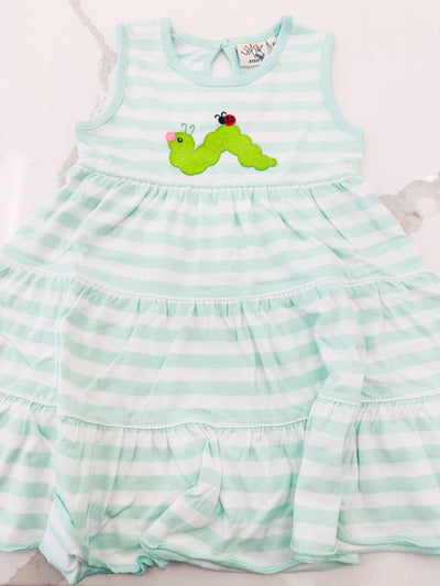 Caterpillar Tiered Dress