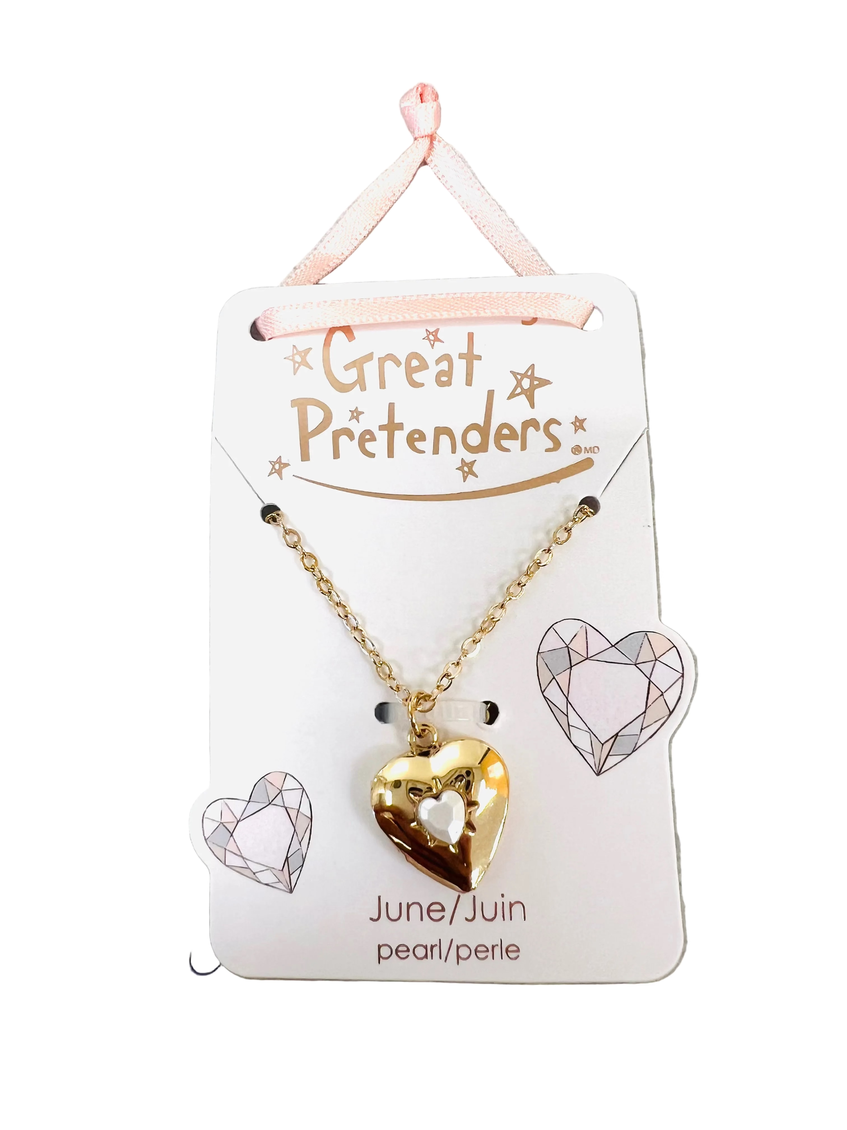 Birthstone Heart Locket Necklace