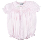 Preemie Smocked Scallop Bubble