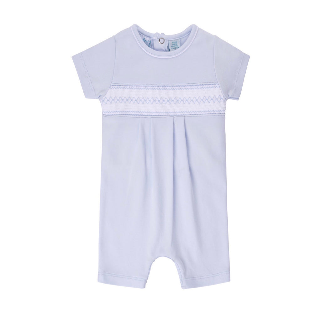 Smocked Argyle Shortall
