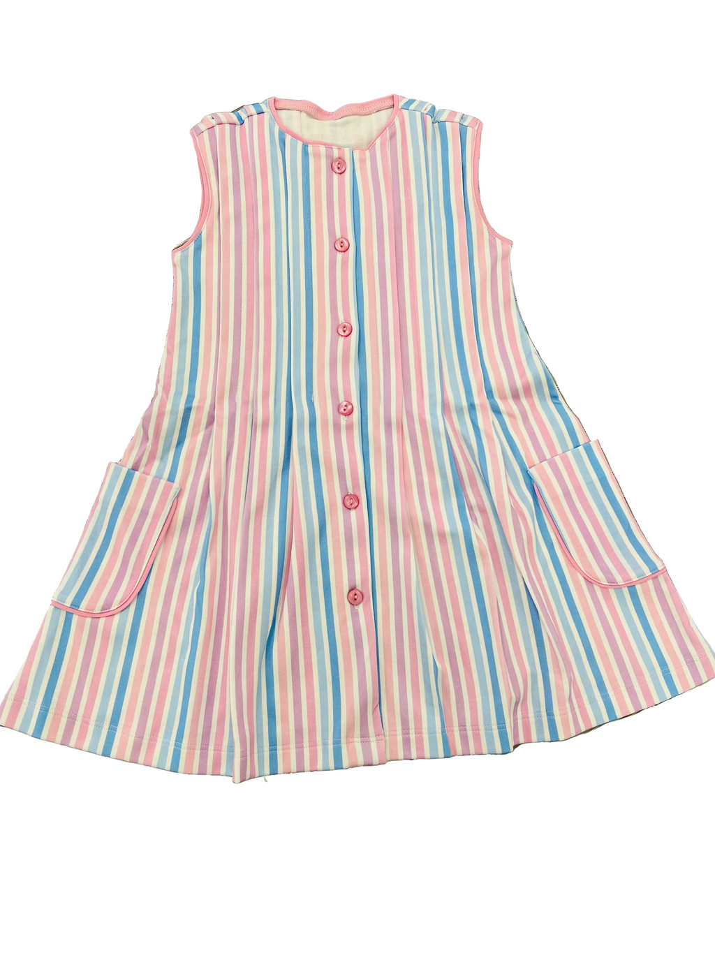 Reagan Dress - Sweet Stripe