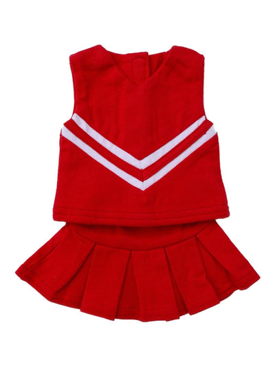 Red Cheer Doll Uniform