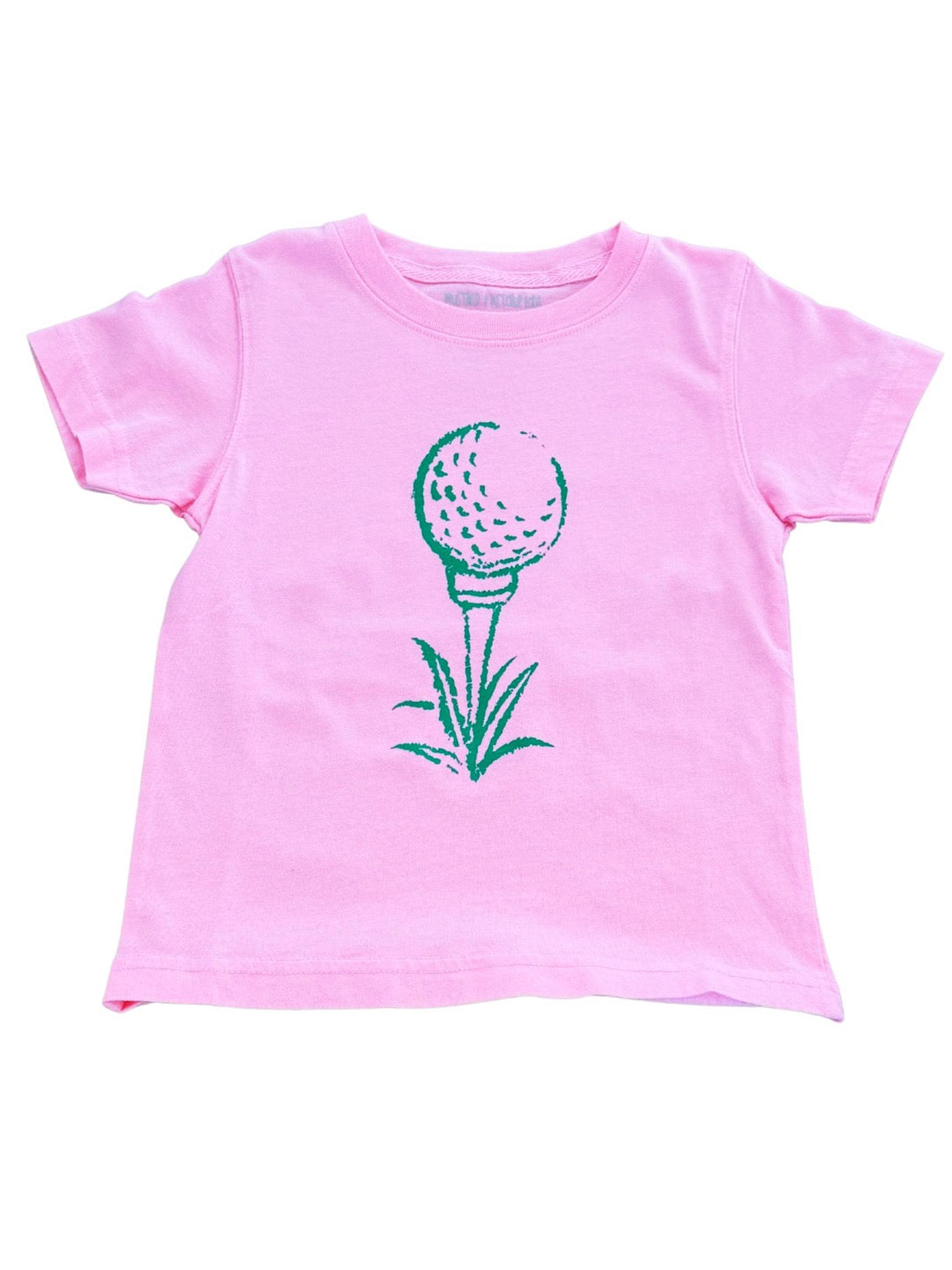 Light Pink Golf Tee S/S T-Shirt