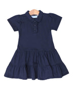 Ruffle Polo Dress
