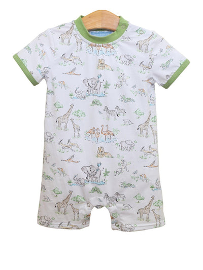 Safari Animals Romper