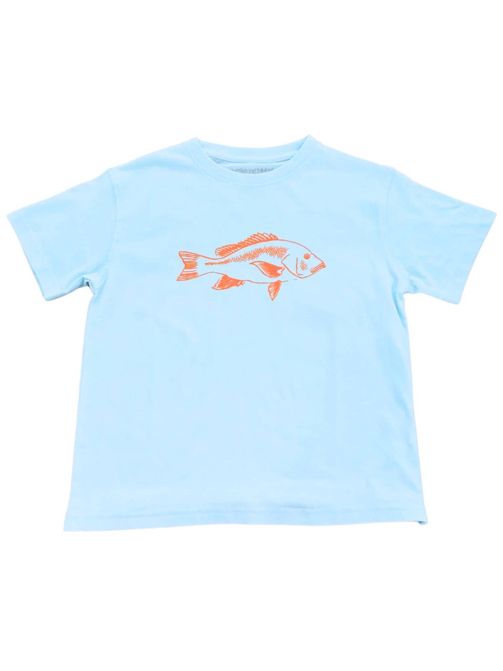 Light Blue Snapper S/S T-Shirt