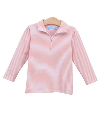 Tori Striped 1/4 Zip Pullover