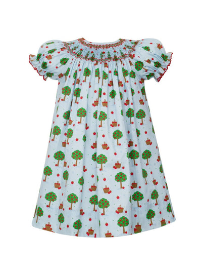 PRE-ORDER Apple Tree Smocked Dress