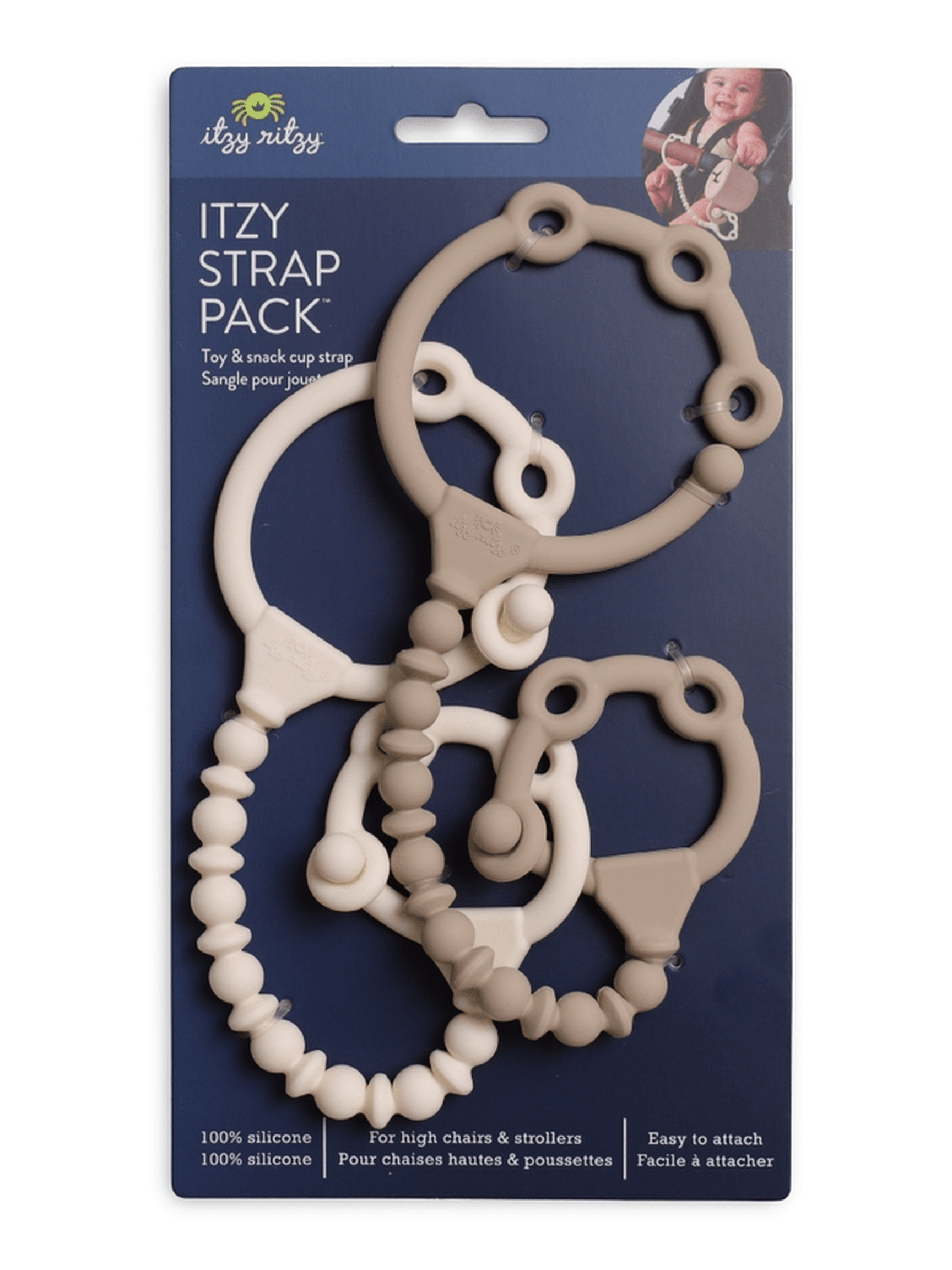 Itzy Strap Pack - Toy and Snack Cup Strap