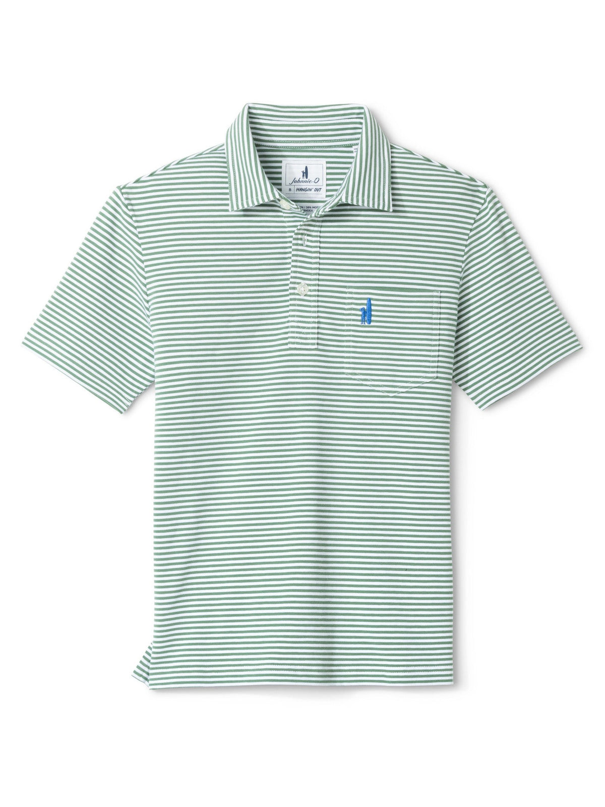 Performance Mesh Jr. Polo - Jacks Stripe