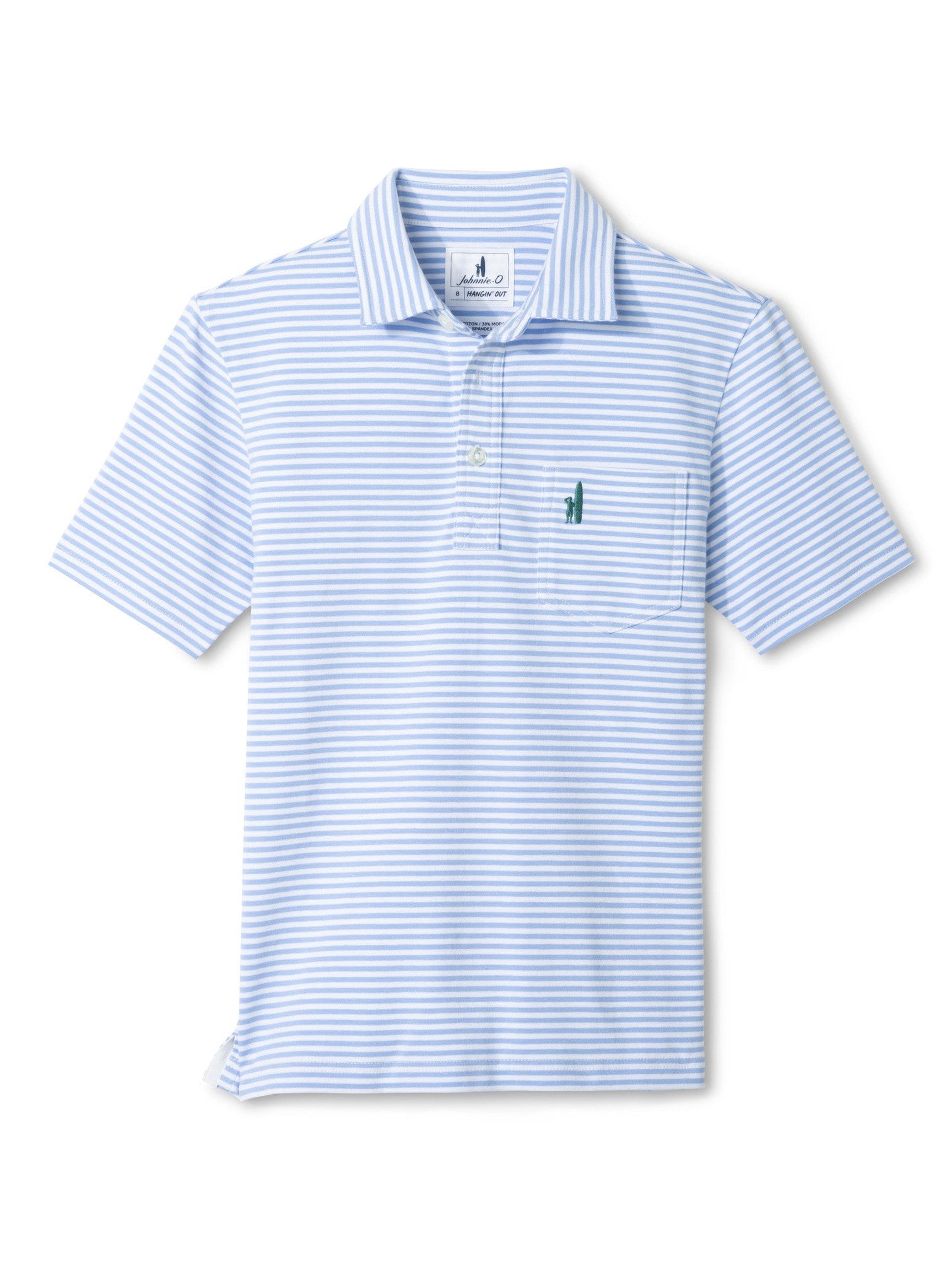 Performance Mesh Jr. Polo - Jacks Stripe