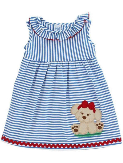 PRE-ORDER Puppy Knit Empire Dress