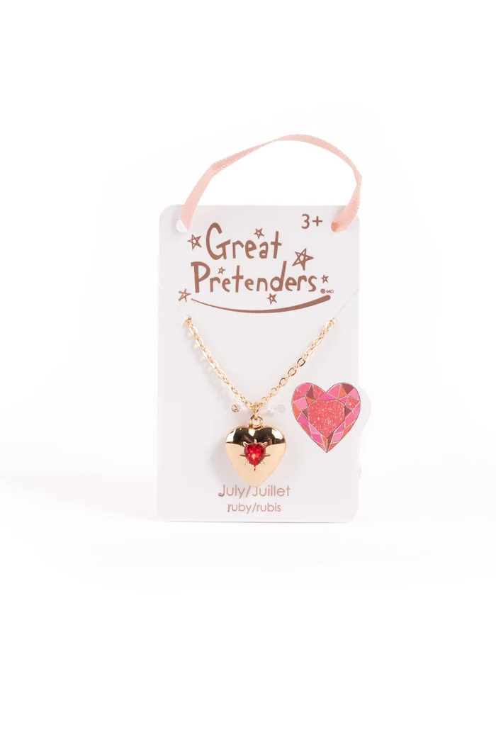 Birthstone Heart Lockets