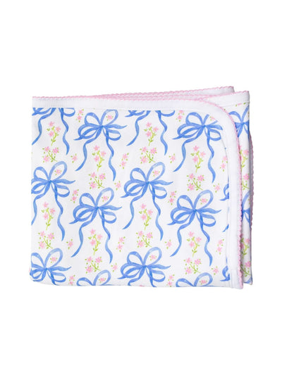 PRE-ORDER Blossom Bow Receiving Blanket