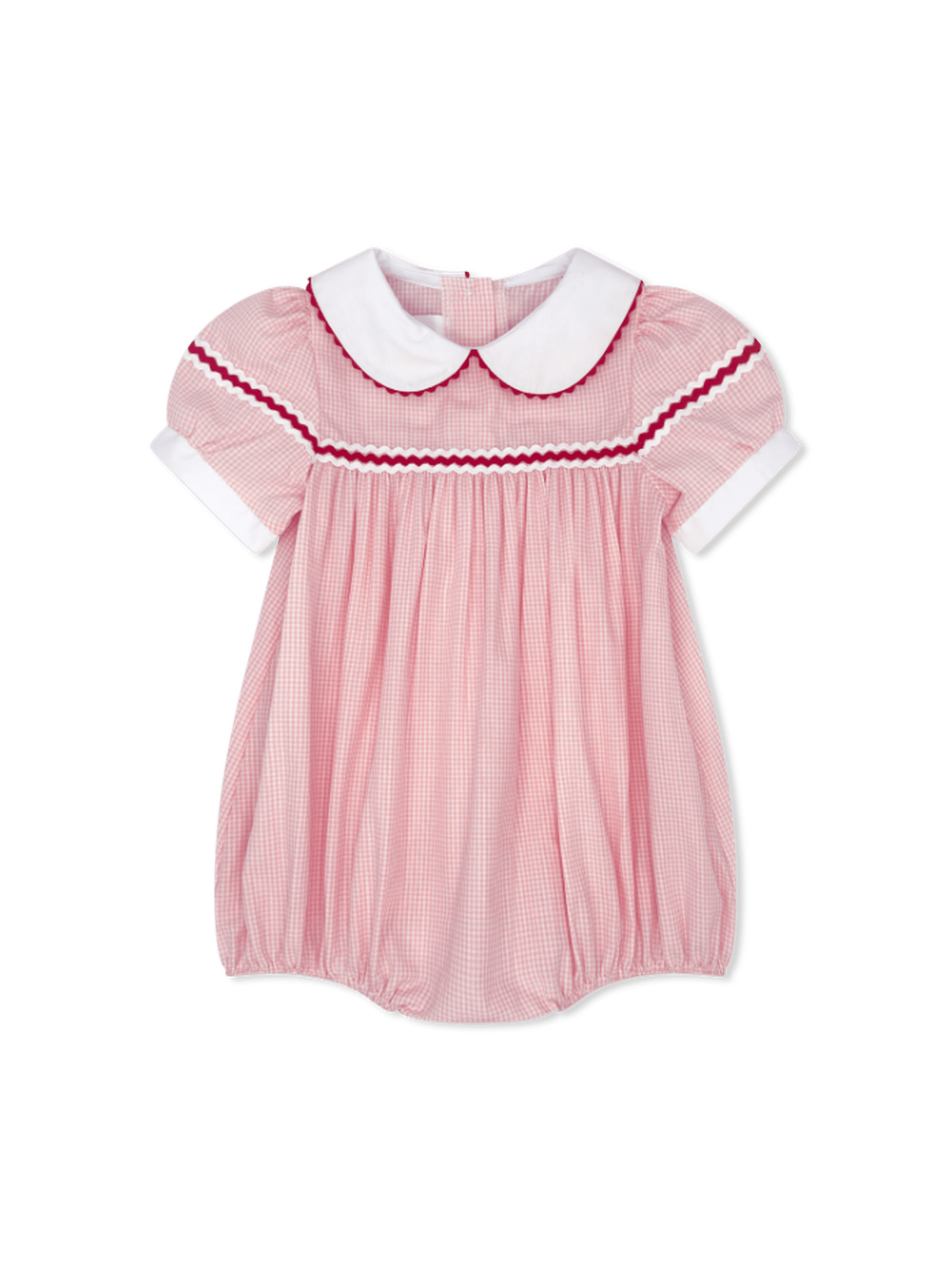 Kendall Bubble - Classic Pink Minigingham