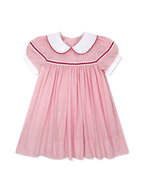 Kendall Dress - Classic Pink Minigingham