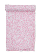 Fall in Blooms Print Receiving Blanket with Ruffle