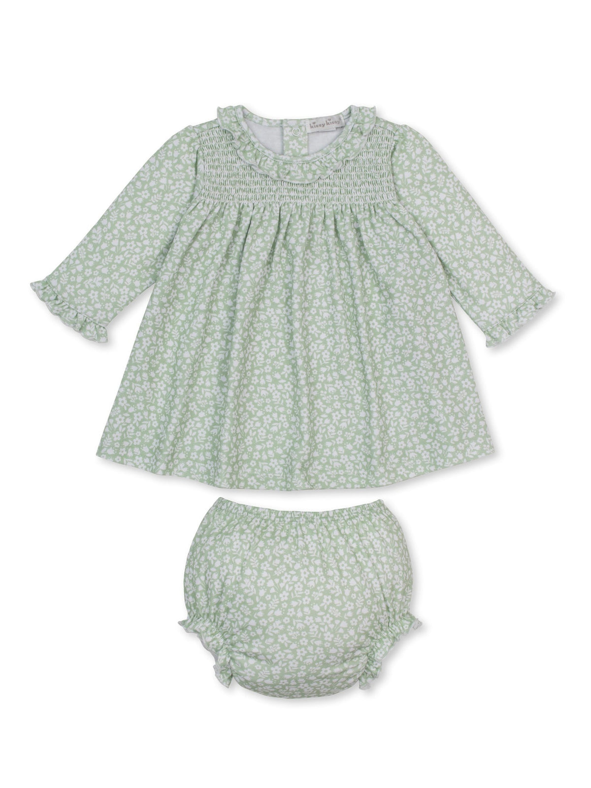 Budding Petals Smocked Dress Set
