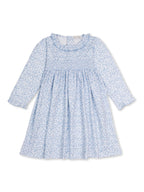Country Gardens Smoked Print Dress