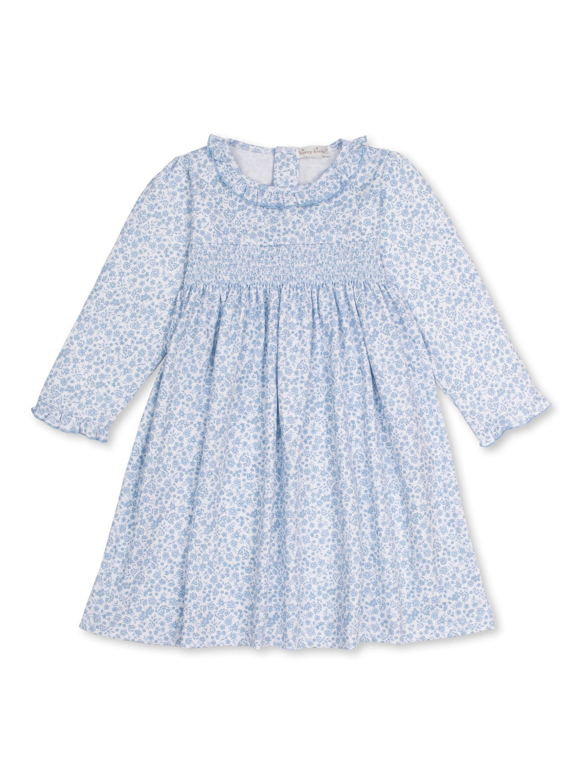 Country Gardens Smoked Print Dress