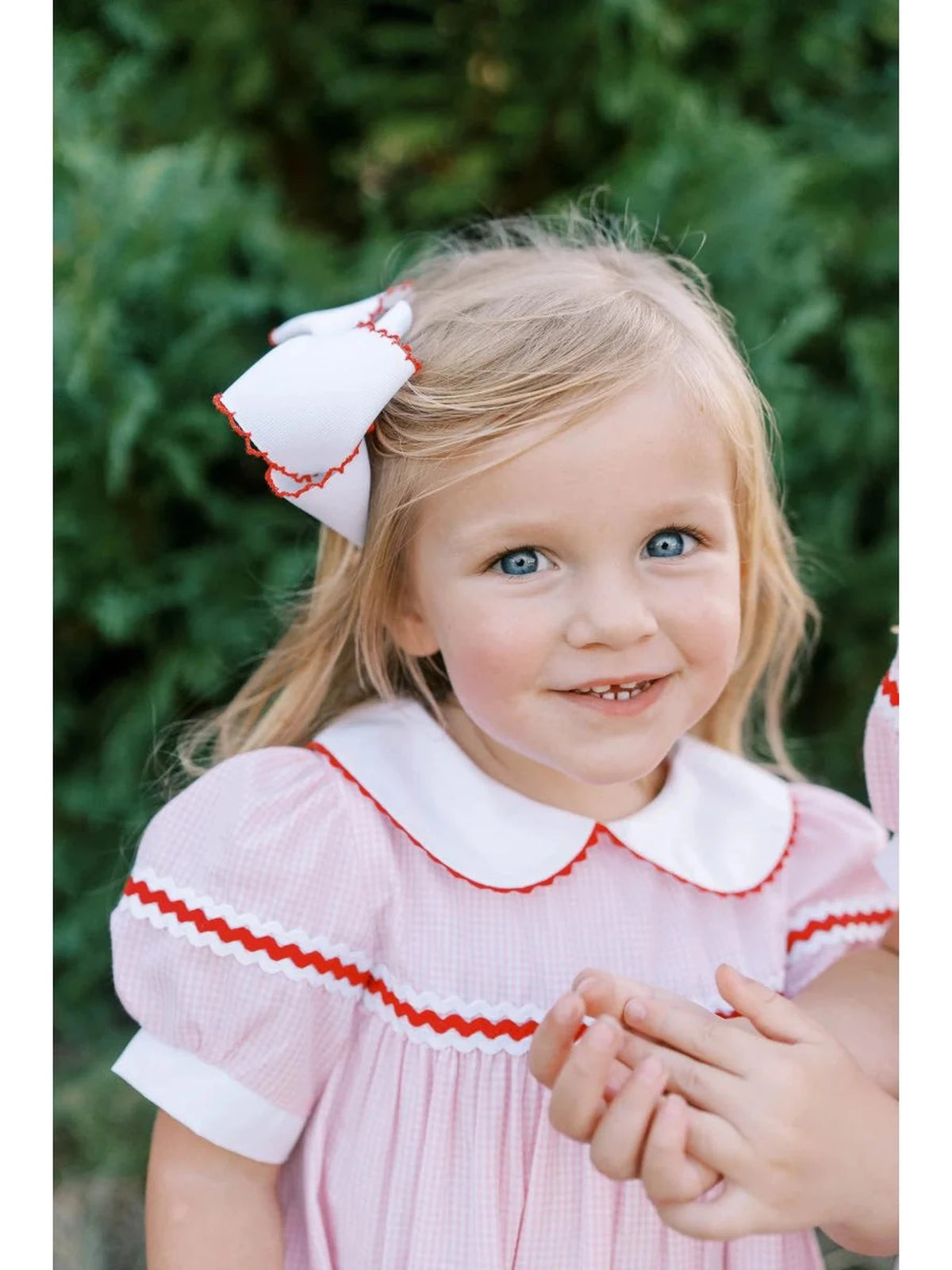 Kendall Bubble - Classic Pink Minigingham