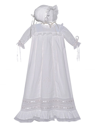 Kennedy Christening Gown Set - Vintage White