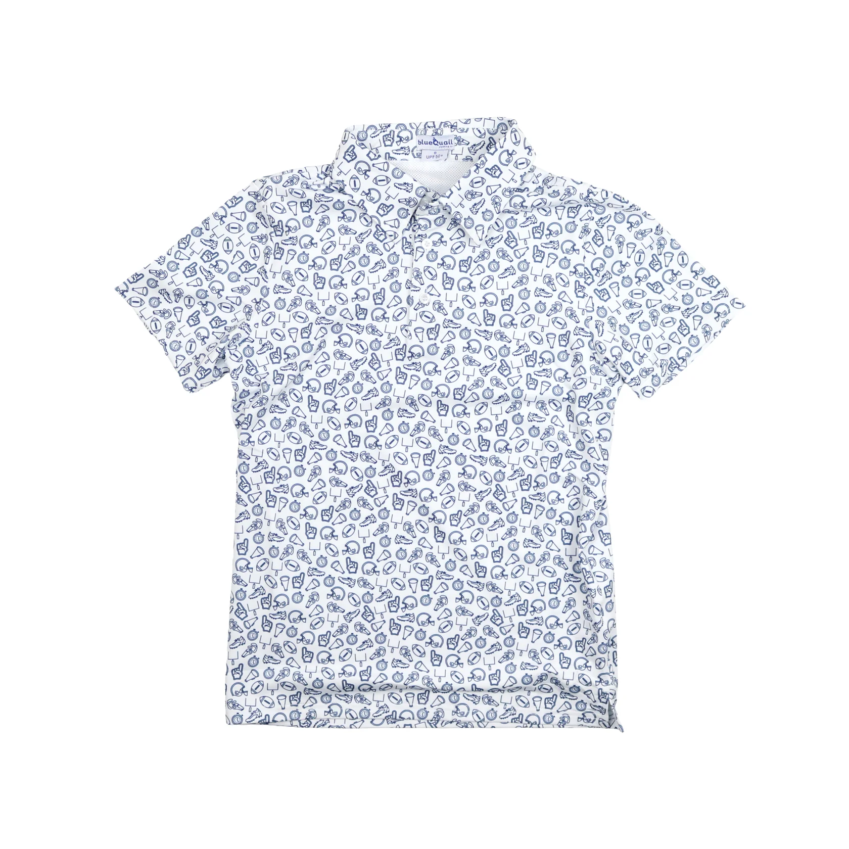Kickoff Navy Polo Short Sleeve Shirt