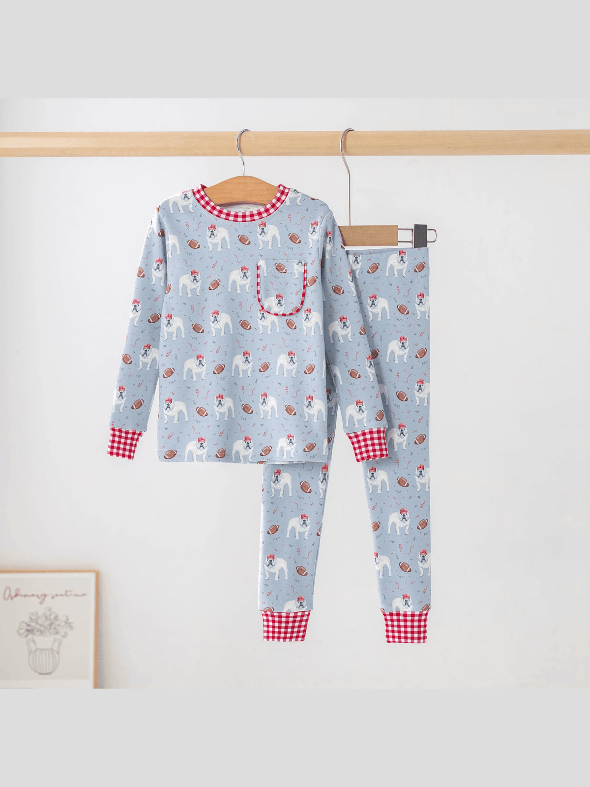 Kickoff in Georgia Organic Cotton Kids Pajamas