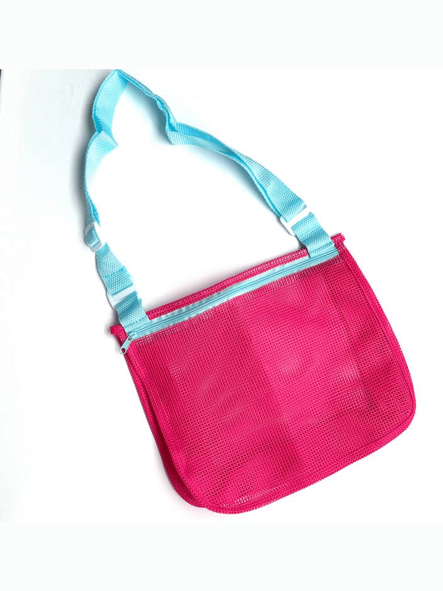 Kids Mesh Shell Collecting Beach Bag