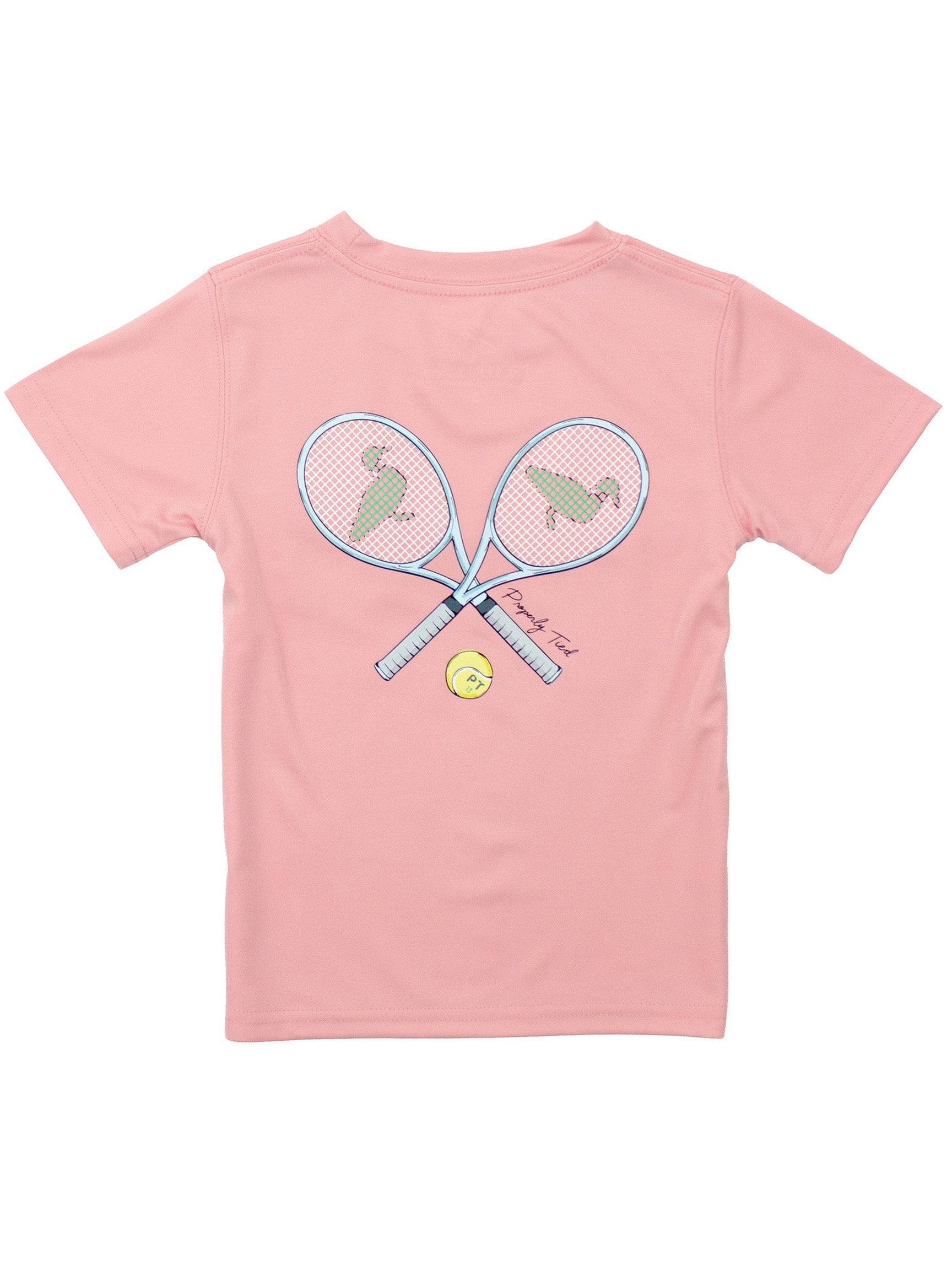 Girls Performance Short Sleeve T-Shirt - Posh Tots Children's Boutique