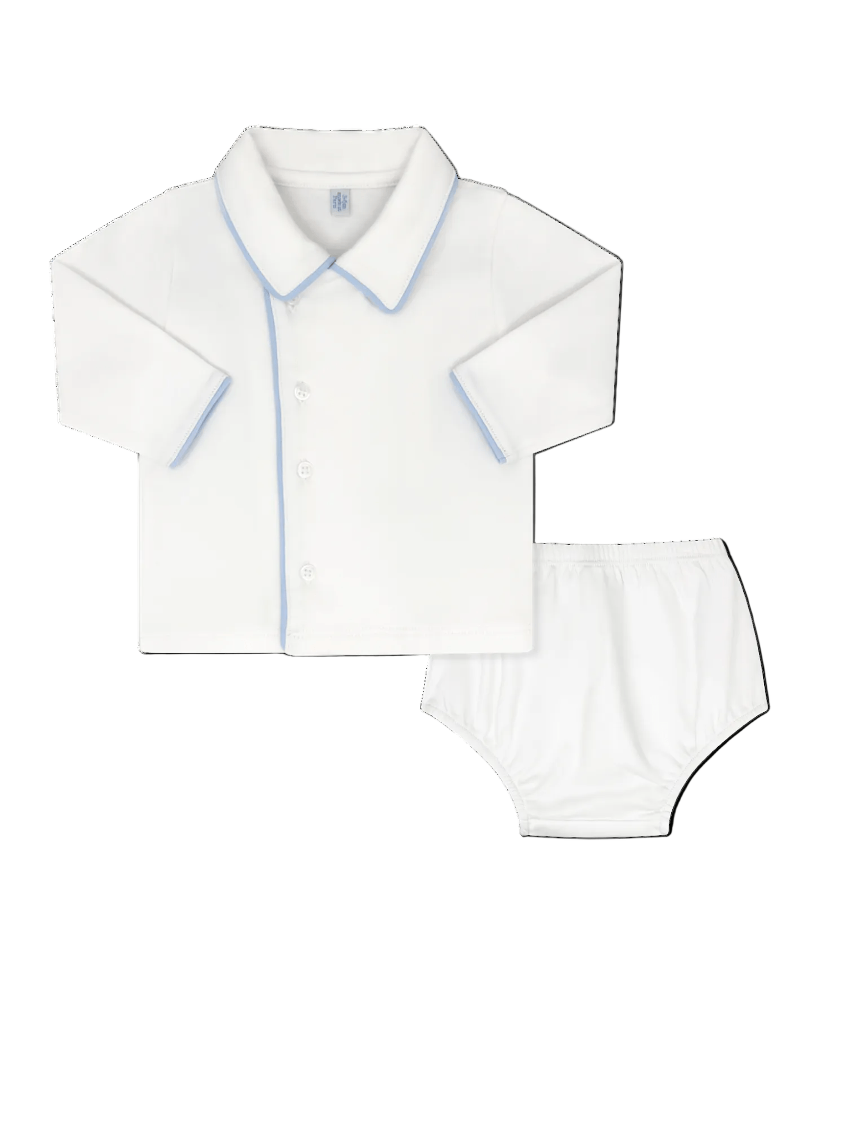 Little One Diaper Set - Palmer Blue