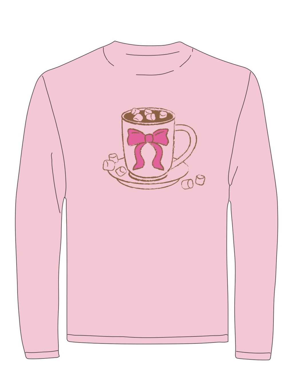 LS Light Pink Hot Cocoa T-Shirt