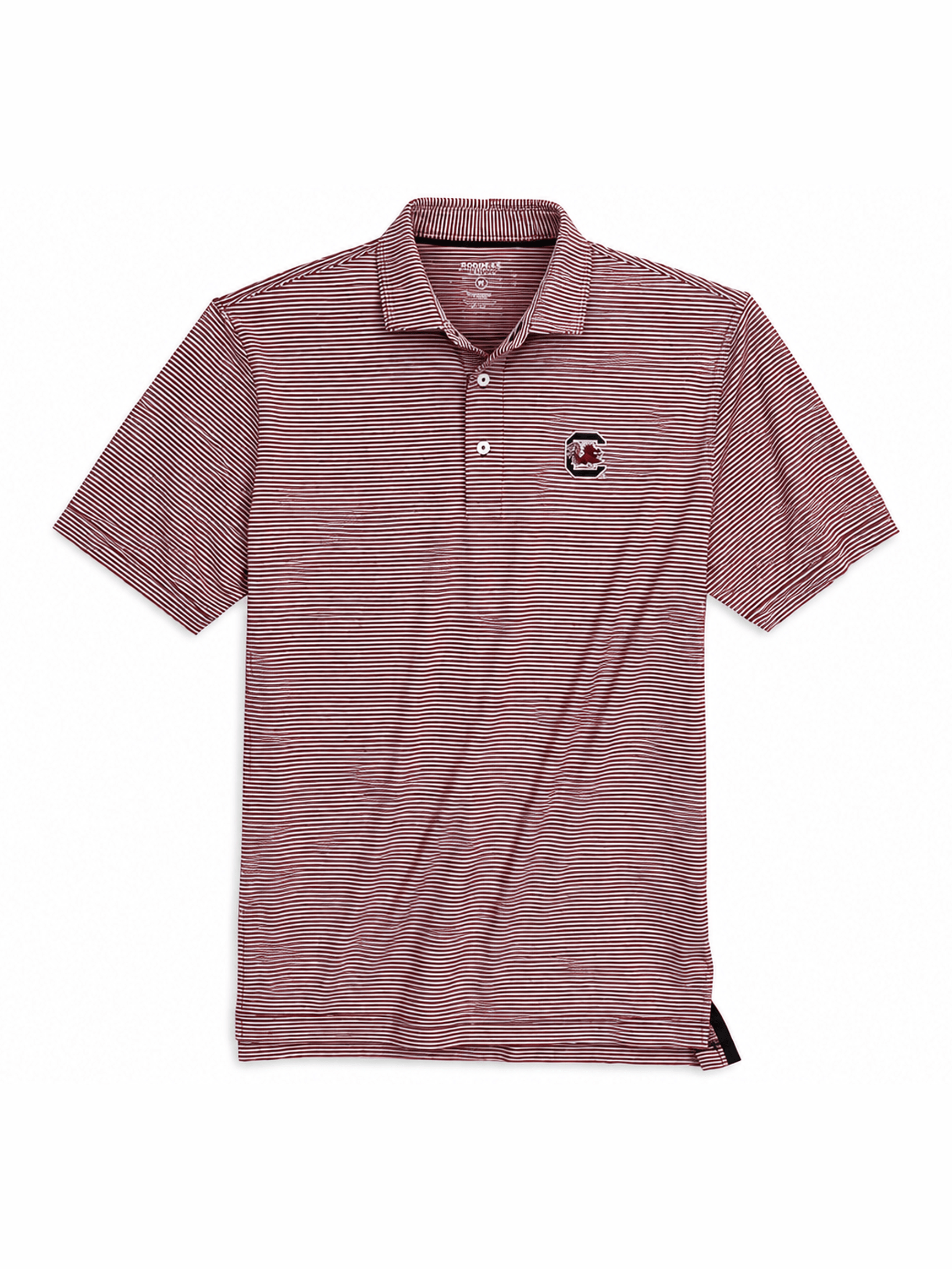 South Carolina Lyndonn Jr. Striped Jersey Performance Polo