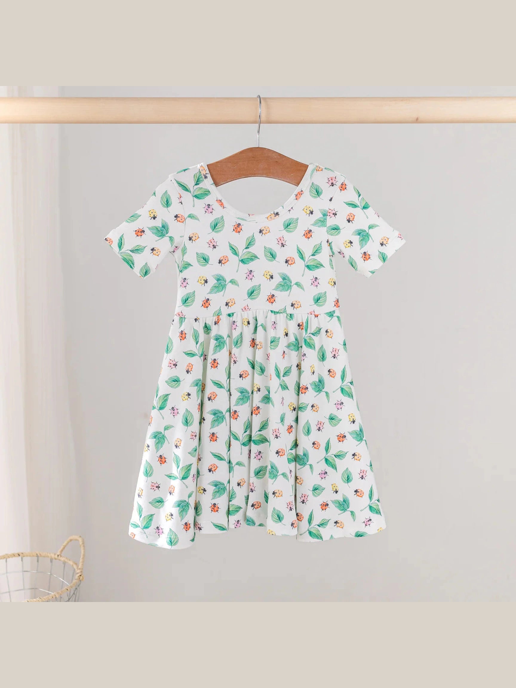 Lady Bug Love Organic Cotton Dress