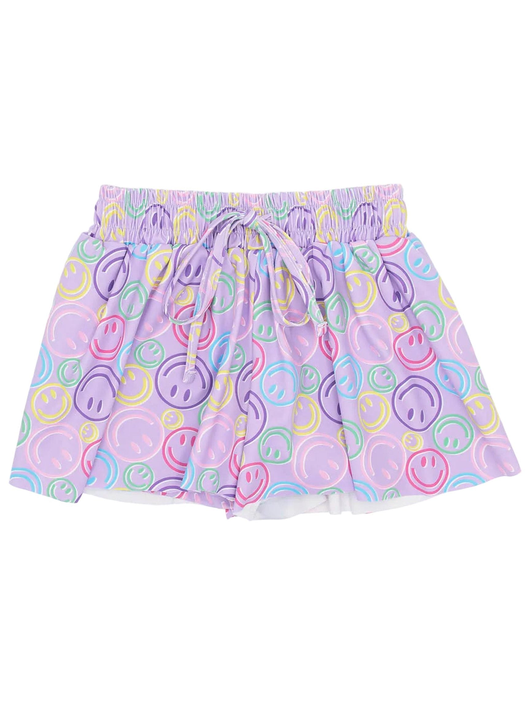 Printed Butterfly Shorts